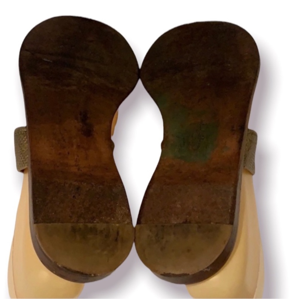 Authentic Salvatore Ferragamo luxury designer leather Sandals sz 7 - Picture 6 of 7